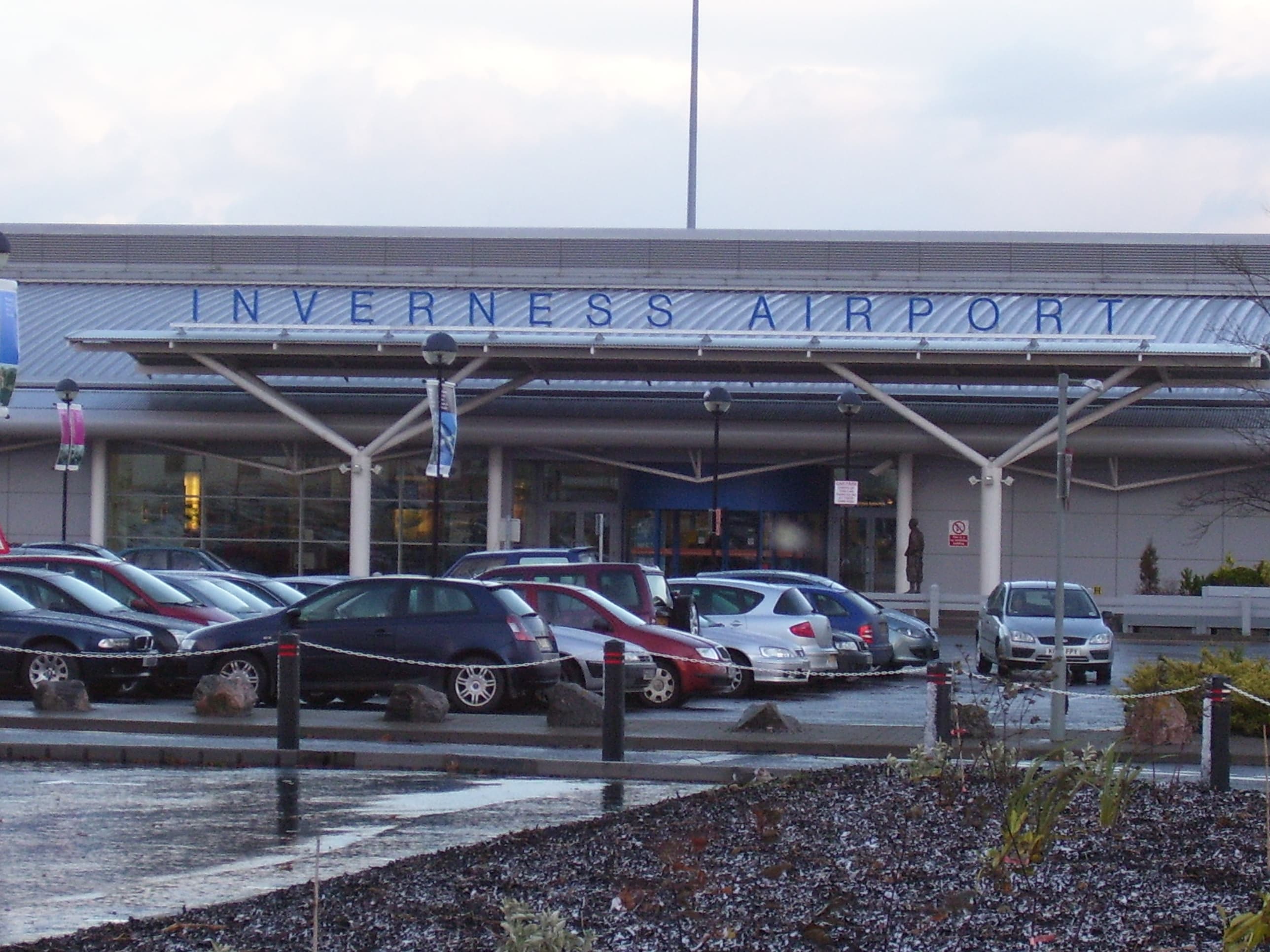 Inverness Airport terminal building